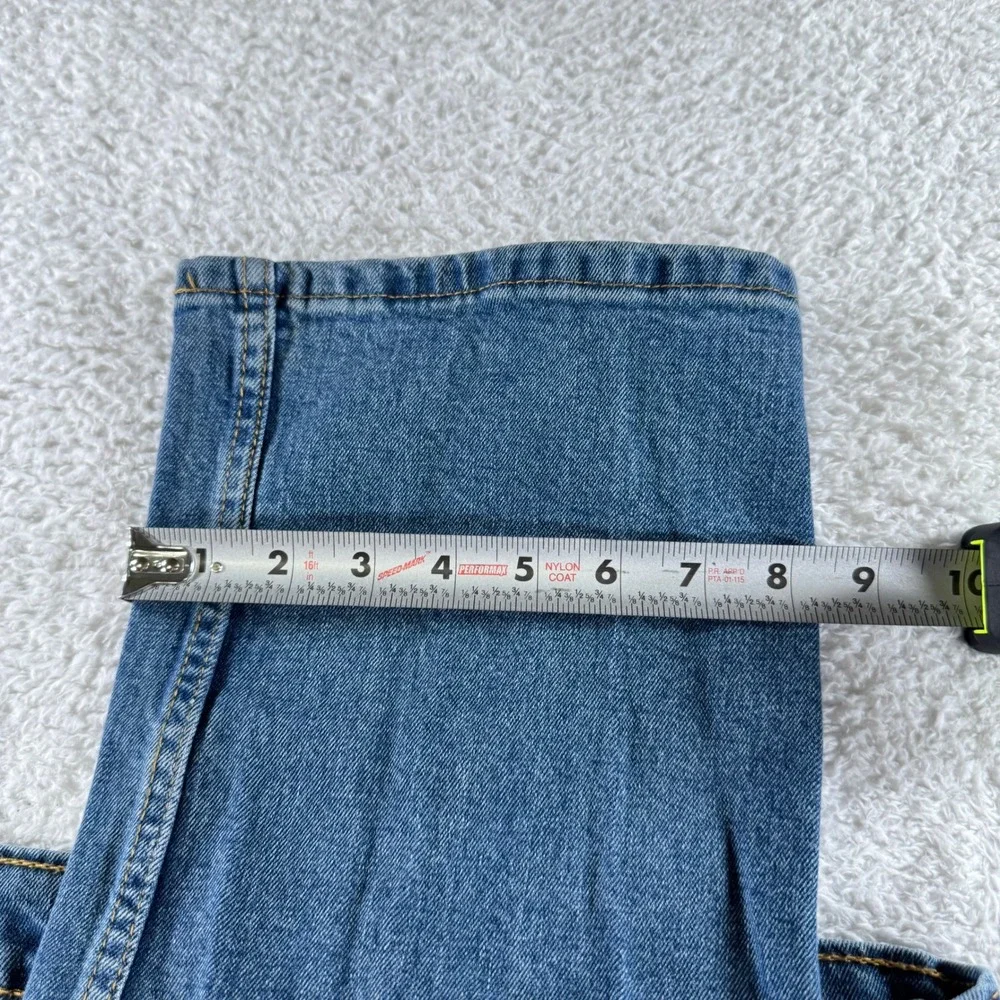 Levis 514 Jeans Mens 38x30 Blue Straight Fit Medium‎ Wash Denim Pants Stretch